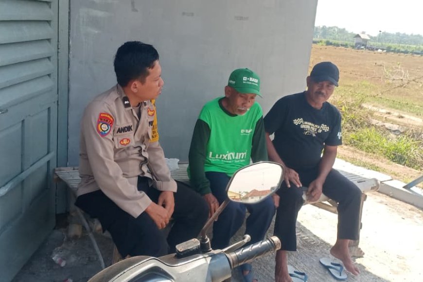 Sinergi TNI-Polri di Balerejo: Ajak Warga Jaga Keamanan dan Perkuat Ketahanan Pangan